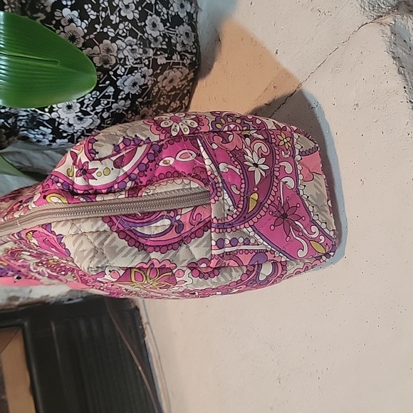 Vera Bradley Cosmetic Bag - Pink Floral - Picture 2 of 7